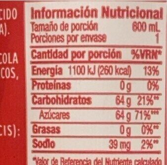 Bouteil Coca-Cola Sabor Original 60Cl