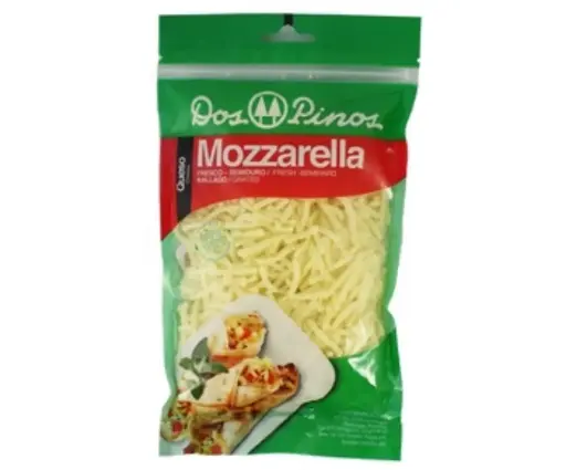 Queso Mozzarella rayado paq 225 gr