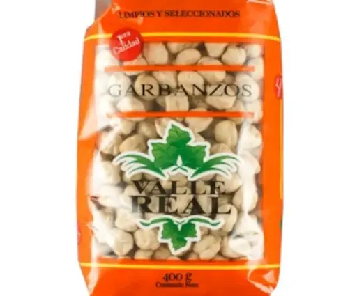 Garbanzos paq 400 gr 