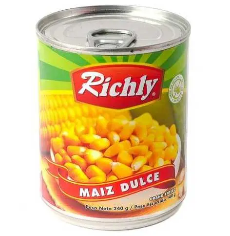 Maiz Dulce lata 